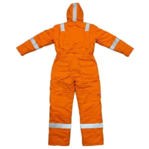 Winter Thickened Flame Retardant Cotton Coverall Cold Storage Outdoor Work Cotton Uniform