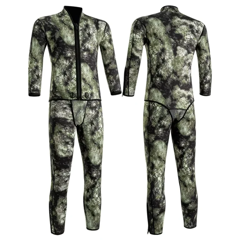 Winter-Wader-Long-Style-Spearfishing-Open-Cell-Wetsuit-Front-Zipper-Waterproof-Neoprene-Fishing-Suit