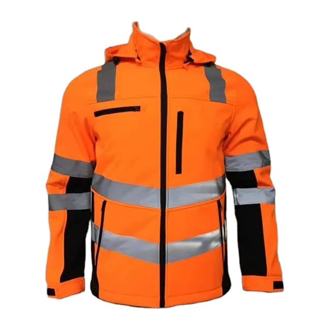 Winter Waterproof High Visibility Safety Jacket for Worker Security Customized Logo FOB Bangladesh