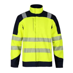 Winter Waterproof Worker Security Clothing Men Hi Vis Construction Reflective Safety FR Work Jacket