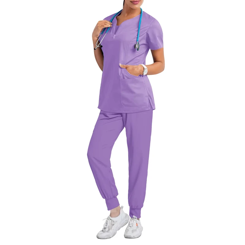 Women's Doctors and Nurses Medical Scrub Set