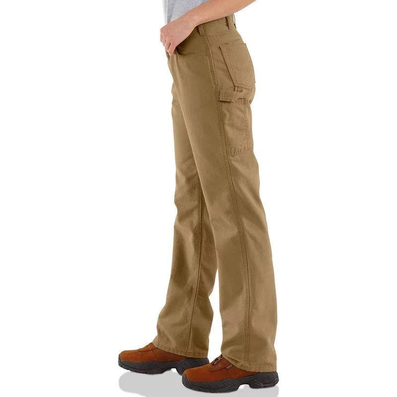 Women's FR Trousers Factory Supplied Flame Retardant Work Pants with Multi Pockets for Safety Uniforms Durable Canvas