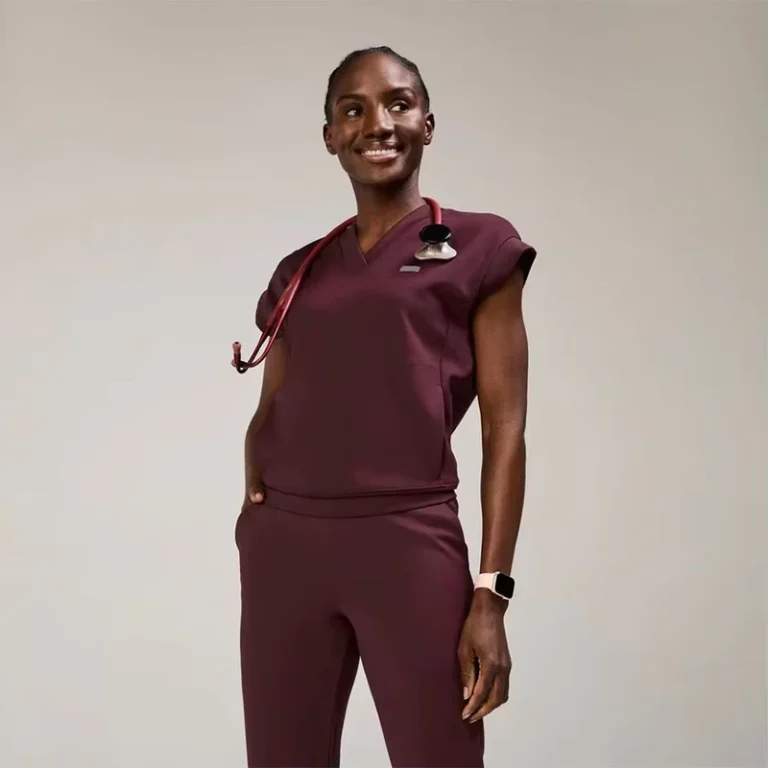 Womens-High-Quality-Custom-Hospital-Scrubs-XL-Size-Good-Fit-Stretch-Dental-Medical-Uniforms-Knitted-Fabric-Scrub-Sets