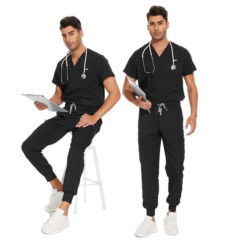 Women's Hospital Nurse Scrub Uniform Set