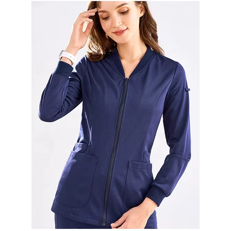 Womens-Hospital-Nursing-Scrub-Uniform-Set