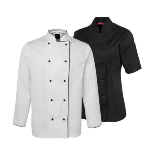 Womens Mens Long Sleeve Chef Coat Jacket Restaurant Hotel Cook Uniform Shirt Uniforms for Restaurant and Hotel Workers