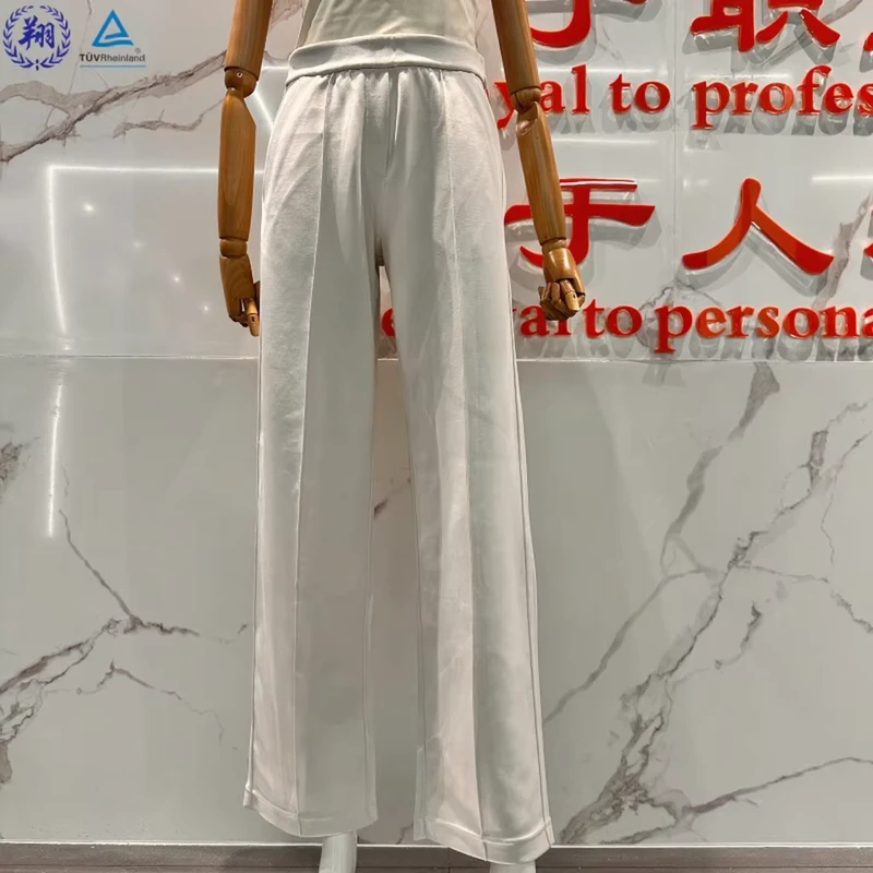 Women's Pants Trousers High Waist Casual Sports Fitness Yoga Wide Leg Pants