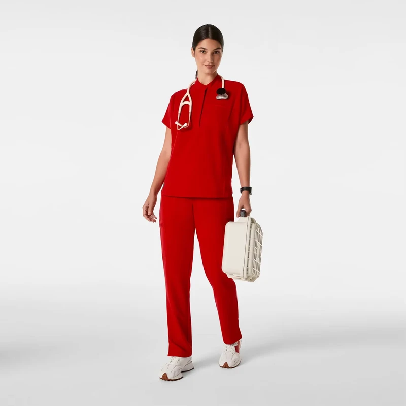 Women's XL Medical Scrub Set Hospital Workwear for Doctors and Nurses