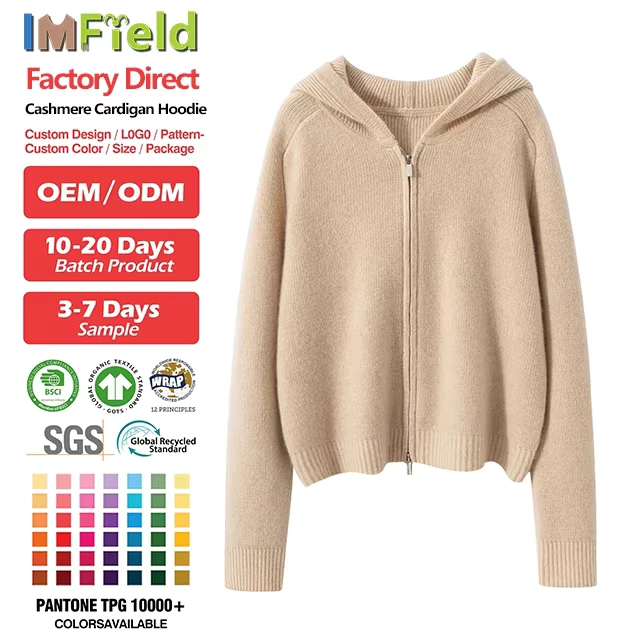 Womens-Zip-Up-Cashmere-Hoodie-Manufacturer-OEM-Solid-Thick-Ribbed-Knitted-Wool-Cardigan-Sweater-For-Autumn-Winter-Custom-Logo