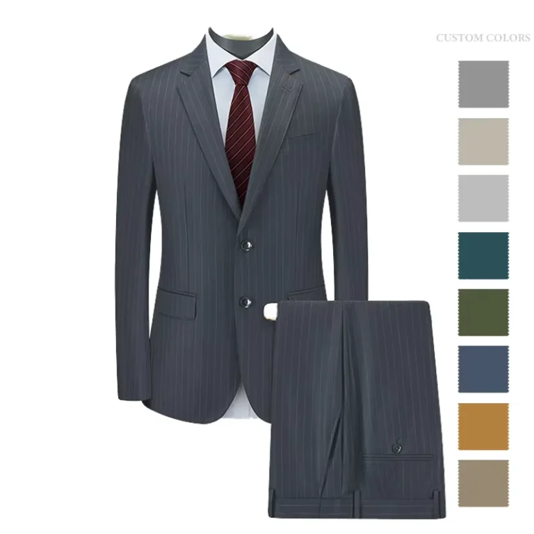 Woolen-Fabric-Tuxedo-Style-Business-Client-Meetings-Custom-Tailored-Formal-Attire-Mens-Suits