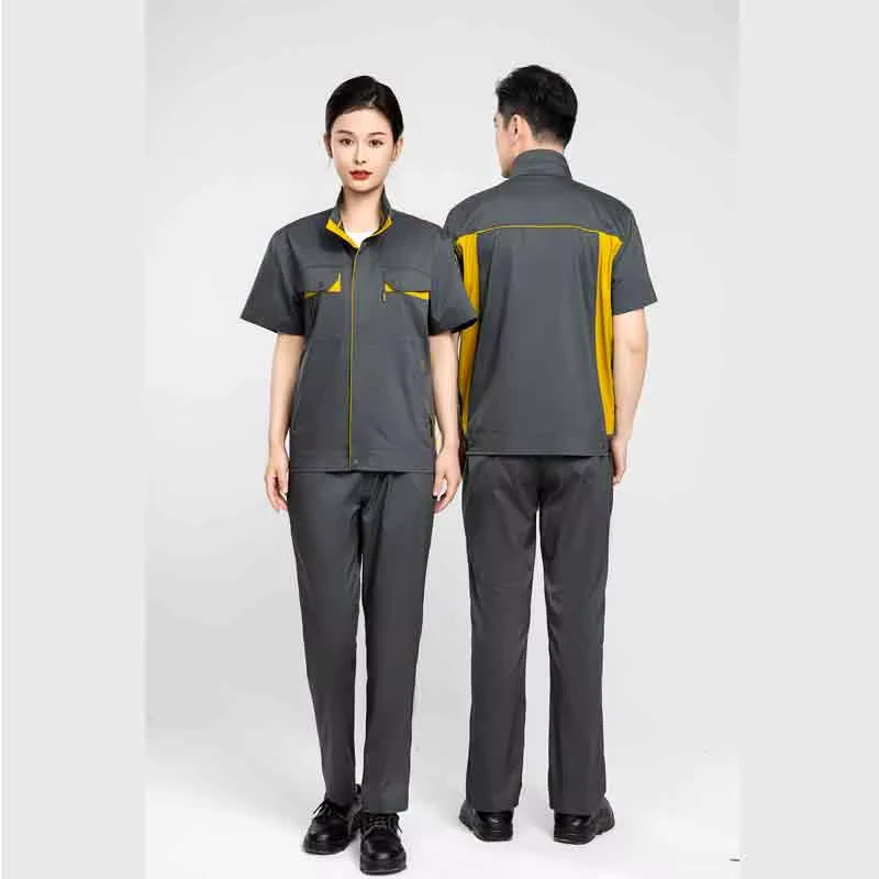 Work Clothes Cotton T-shirts Industrial Business Uniforms Cargo Pants Durable Workwear Pants Electrical Engineer Work Clothes