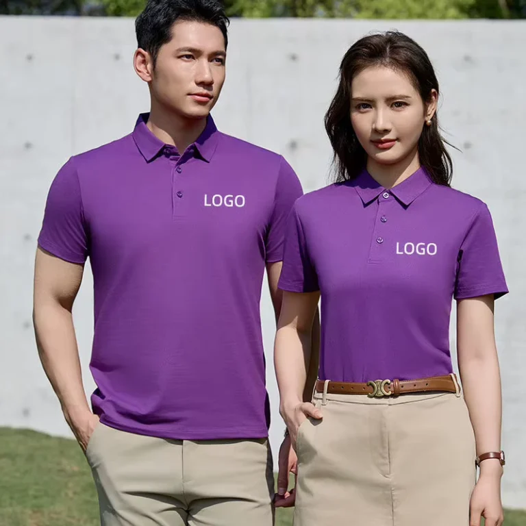 Work-Clothes-Customized-T-shirt-Printed-Logo-Short-Sleeved-Enterprise-Embroidery-Polo-Shirt-polo-shirt-for-man