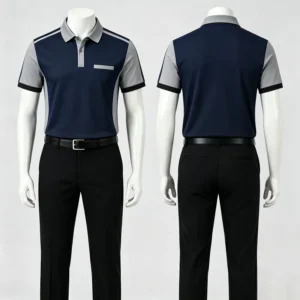 Work Polo T Shirts Short Pants Men T Shirt Work Clothes Summer Breathable Durable Workwear