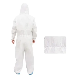 Work Safety Suits Hooded Coveralls with Thumb Loops Type 5/6 Zippers Fully Customizable Coverall Workwear
