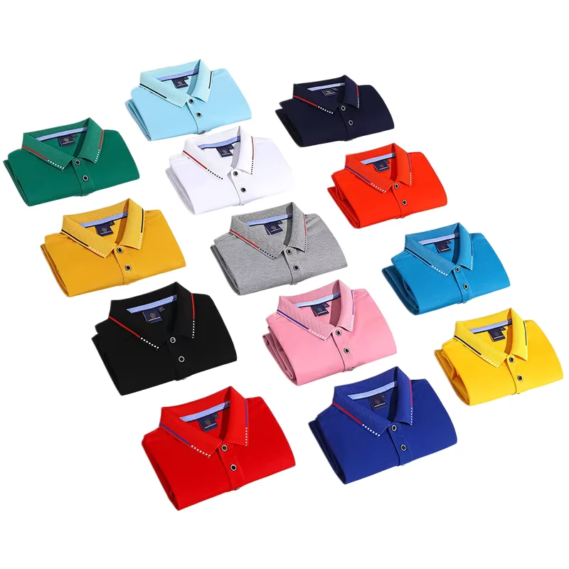Work Uniforms T shirts Enterprise POLO Shirts Work Clothes Printing of Words Embroidery of Logos