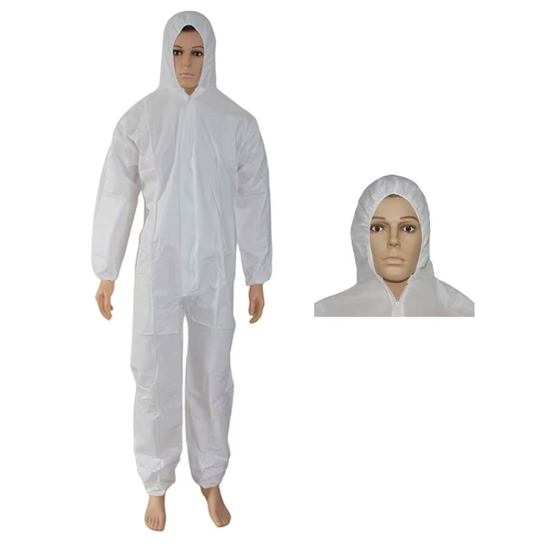 Work Wear Suit Disposable Coverall Overalls Jumpsuit for Full Body Protection with Manufacturer Price