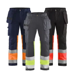 Work Winter Cordura Athletic Cargo Work Pants Heavy Duty Safety Hi Vis Trousers