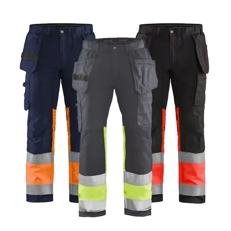Work-Winter-Cordura-Athletic-Cargo-Work-Pants-Heavy-Duty-Safety-Hi-Vis-Trousers