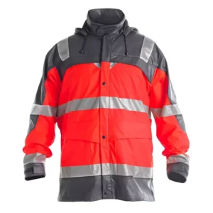 Working Wear Men’s Hi Vis High Visibility Safety Work Jackets Waterproof Construction Security Softshell Jackets for Men