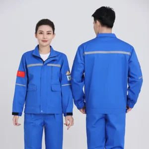 Workshop Construction Mining Coal Safety Protection Worker Uniform Anti-Static Anti-Acid Alkali Acidproof Workwear