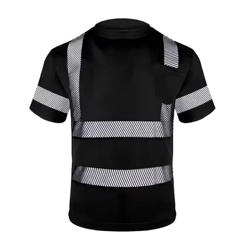 Workwear Cotton Custom logo Men Work Hi Vis Shirt
