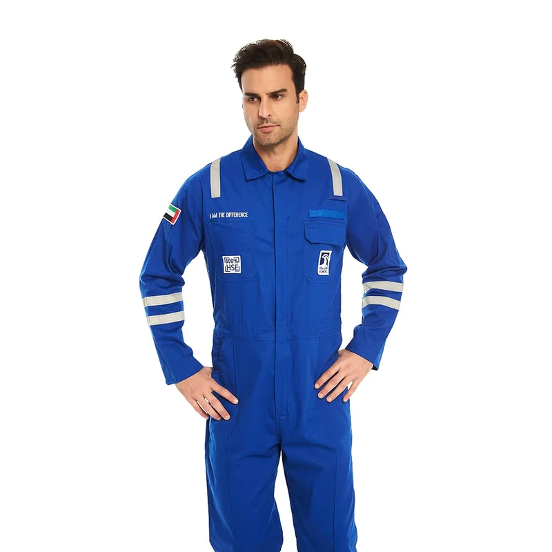 Workwear Custom Flame Retardant Flame Resistant FR Anti static High Visibility Hi Vis Protective Safety Overall Coverall