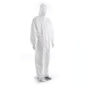 Workwear Disposable NonWoven Safety Clothing Coverall with Hood Coveralls Suit Custom Personalized