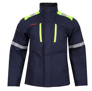 Workwear Flame Retardant Reflective Safety Security FR Jacket for Winter Construction Softshell Jacket