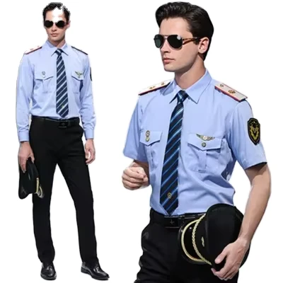 Workwear-Security-Guard-Uniform-Light-Blue-Security-Guard-Uniforms
