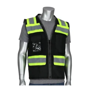 Workwear Suppliers Customizable Logo High Visibility Security Jacket With Multi pockets Colorful Reflective Safety Work Vest