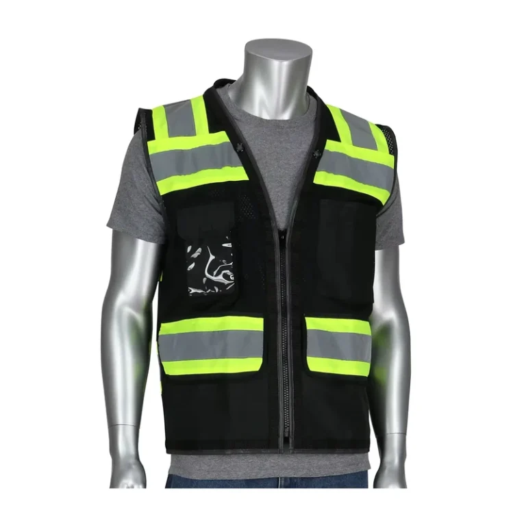 Workwear-Suppliers-Customizable-Logo-High-Visibility-Security-Jacket-With-Multi-pockets-Colorful-Reflective-Safety-Work-Vest