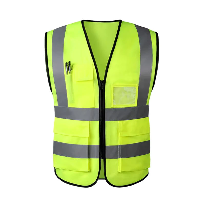 Workwear T Shirt Custom High Visibility Reflective Safety T Shirt Workwear Construction T shirt
