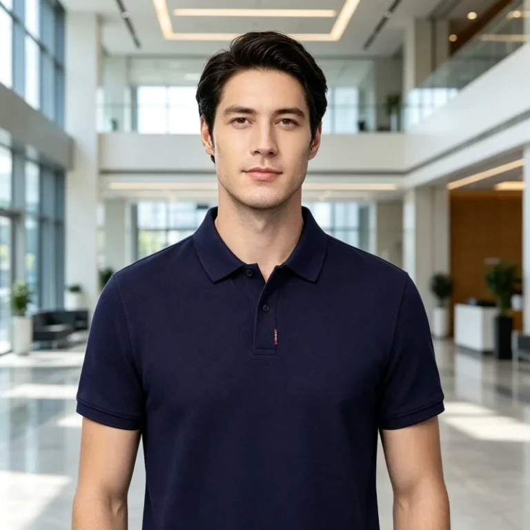 Wormwood-Pique-Cotton-Polo-Shirt-200GSM-Breathable-Short-Sleeve-Golf-Workwear