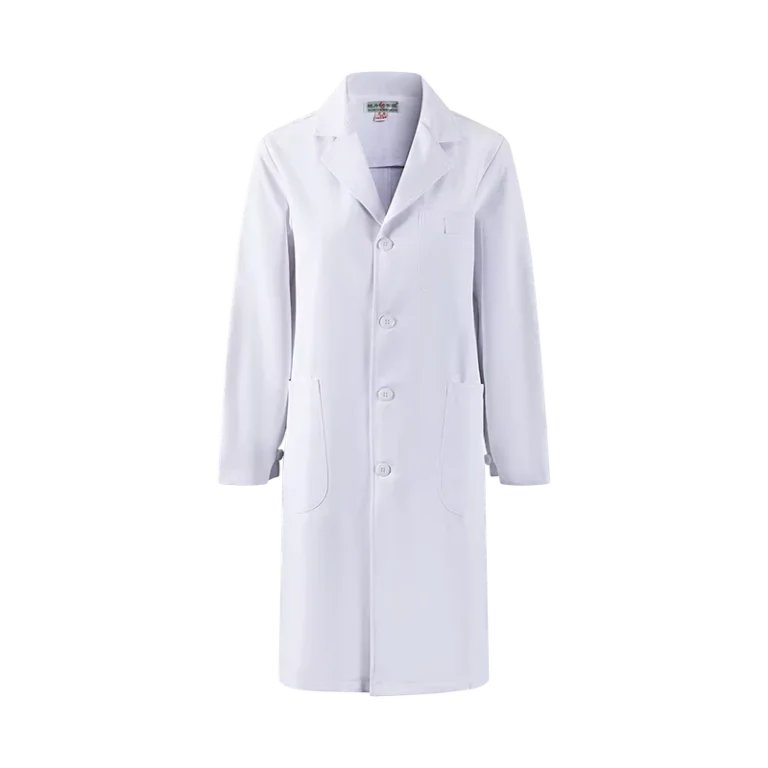 Wrinkle-Resistant-White-Polyester-Worsted-Fabric-Needle-Detection-Medical-Lab-Coats-for-Women-Doctor-Uniform-Hospital