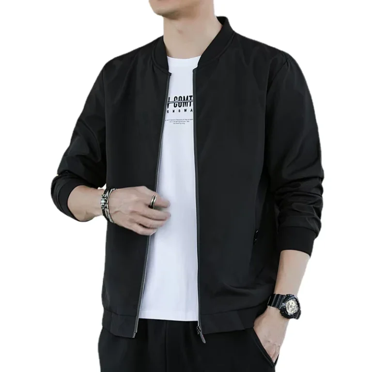 XXM-SE1384-Solid-Color-Coat-Men-Teenager-Large-Size-Jacket-Men-Wear-Spring-and-Autumn-Winter-Jacket-Canvas-Fabric-Casual