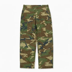 YUCHEN Custom Supplier Camo Camouflage Pants For Loose Fit Cargo Trousers With Large Pockets Casual Pantalon Homme For Men