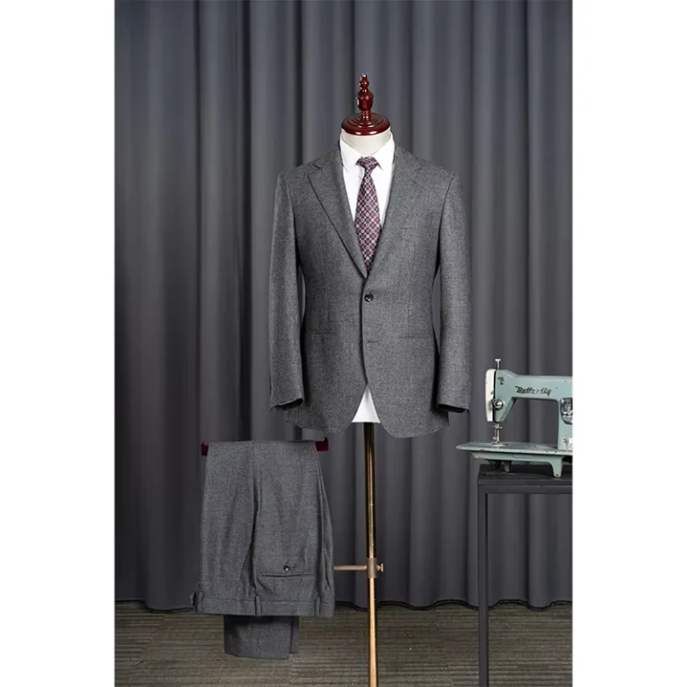 YY039-YZ039-Mens-Slim-Fit-Business-Casual-Suit-Set-Pleated-Front-Breathable-Plus-Size