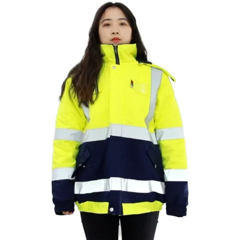 Yellow-FR-Reflective-Safety-Jacket-ANSI-Class-2-with-LED-Flash-Waterproof-Durable-for-Winter-Outdoor-Activities