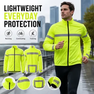 Yellow Heavy Duty Hi Vis Work Jacket and Construction Safety Reflector Jackets Winter Men High Viz Traffic Uniform Apparel