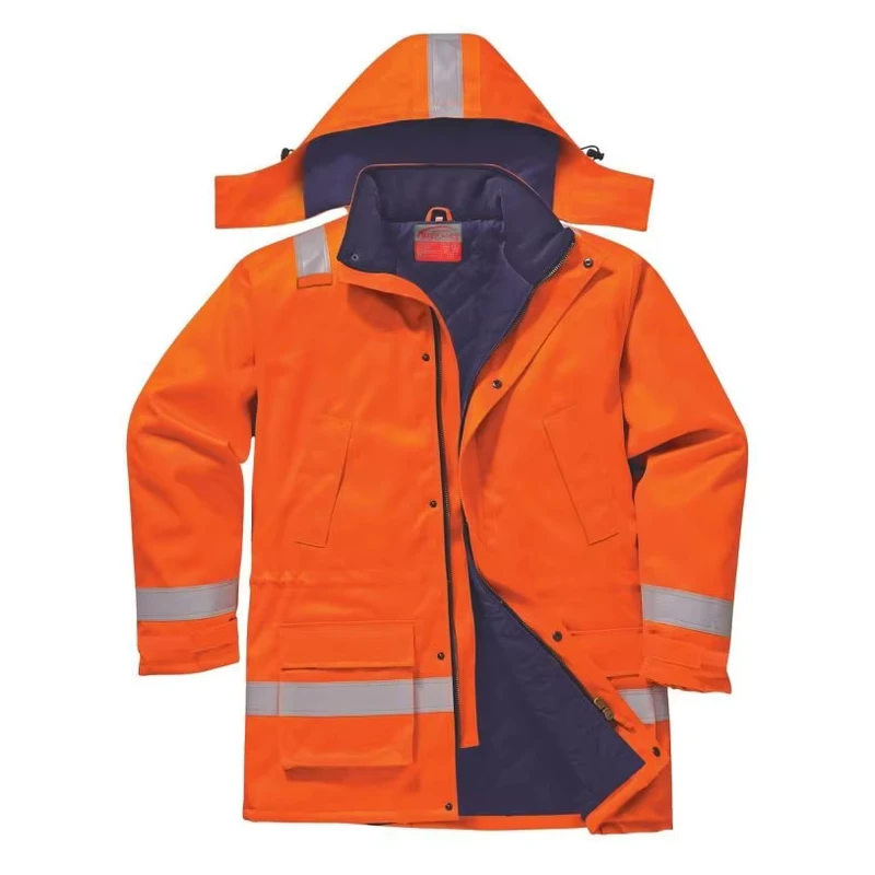 Yolite Oem Shopping on Online Bsci Wrap Reflective Winter Hi Vis Safety Freezer Bomber Coat Reflective Work Jackets B2Binchina
