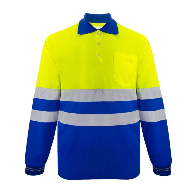 ZUJA-Retail-Customized-logo-Yellow-Blue-Hi-Vis-Reflective-Polo-Shirt-Outdoor-Safety-Polo-Shirt-1