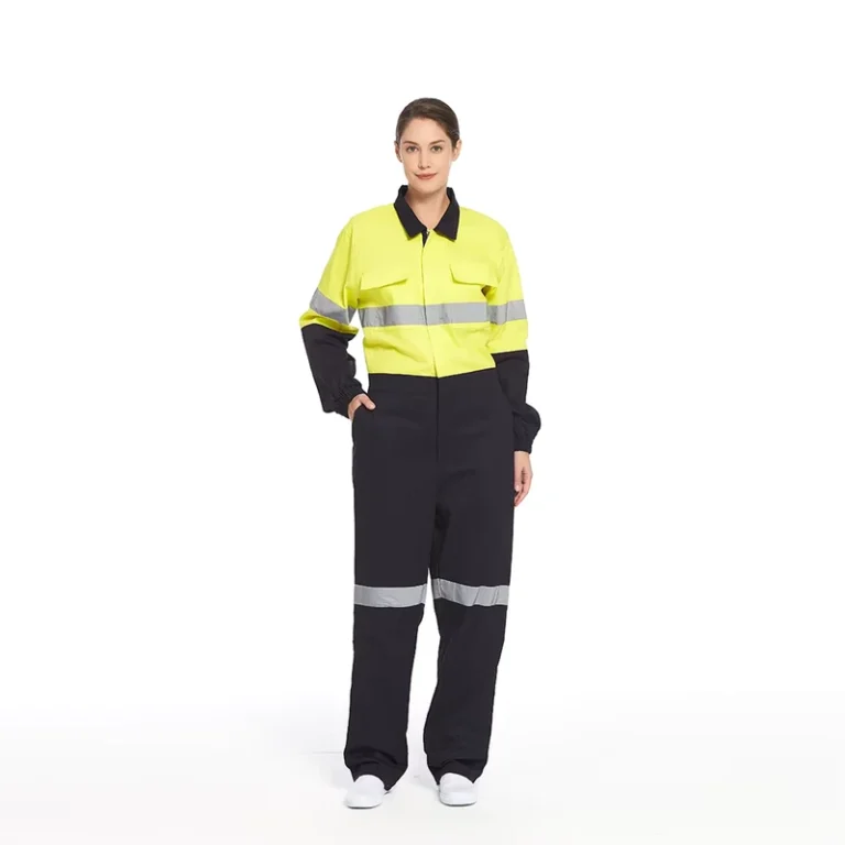 ZX-ANSI-CAT-2-Safety-Reflective-Protective-Clothing-Hi-Vis-Women-Coverall-With-High-Visibility-Reflective-Stripe