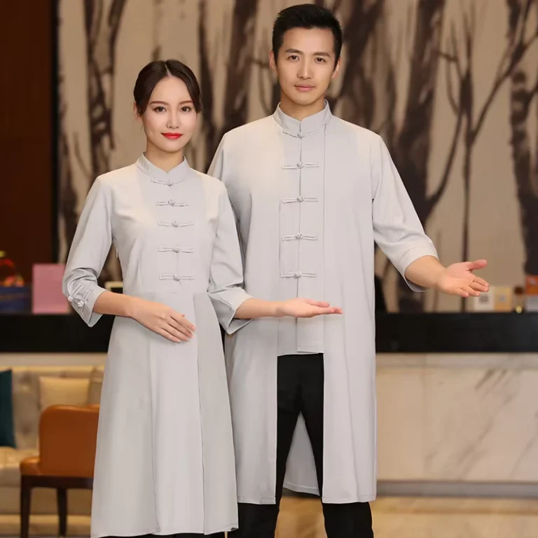 classical-royal-restaurants-hotel-waiter-waitress-uniform-teahouse-uniform-robe